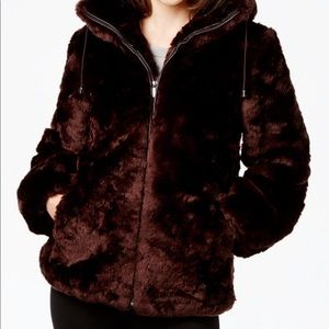Brand New Condition!! Jones New York Faux Fur Coat
